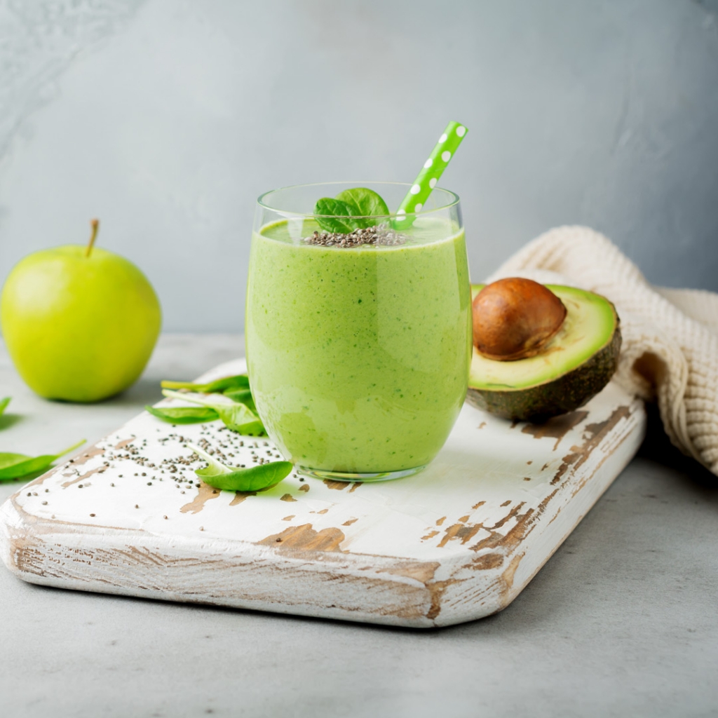 Alpha healthy fats & greens smoothie