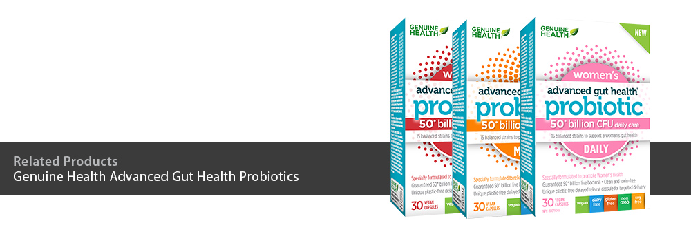 Genuine Health Advanced Gut Health Probiotics