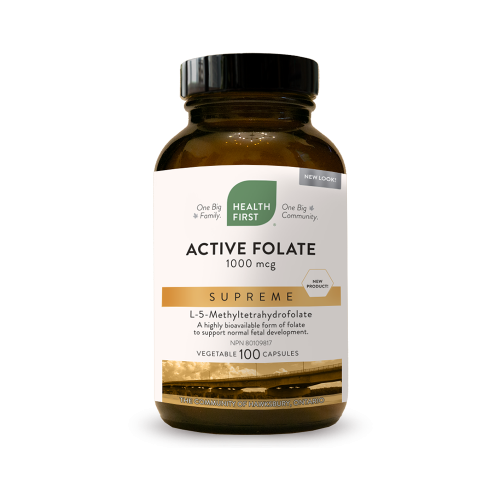 Active Folate Supreme 100 vegetable capsules