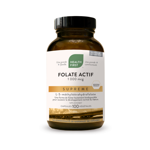 Folate Actif Supreme 100 capsules végétales