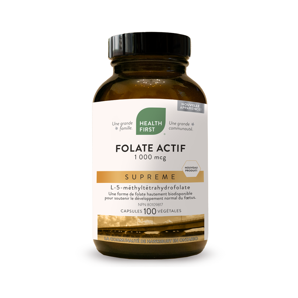 Folate Actif Supreme 100 capsules végétales