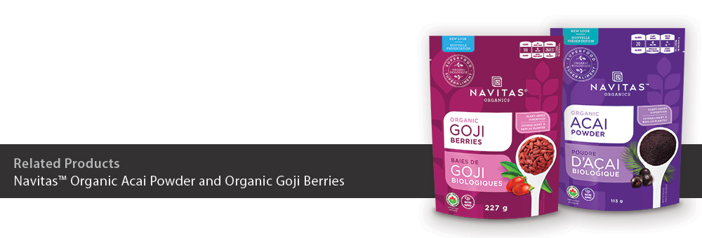Navitas Organic Acai Powder and Organic Goji Berries
