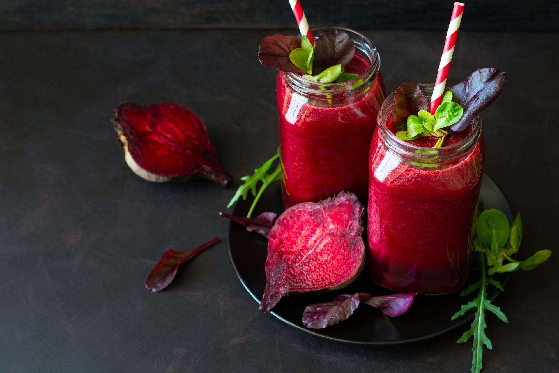 Whole beet smoothie