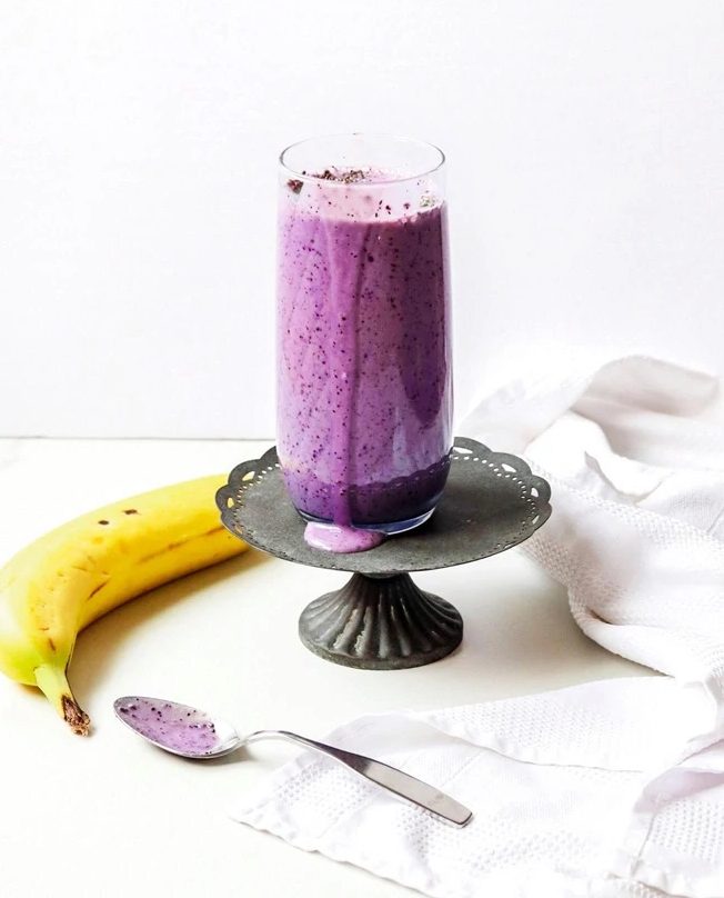 Better for You Blueberry Smoothie