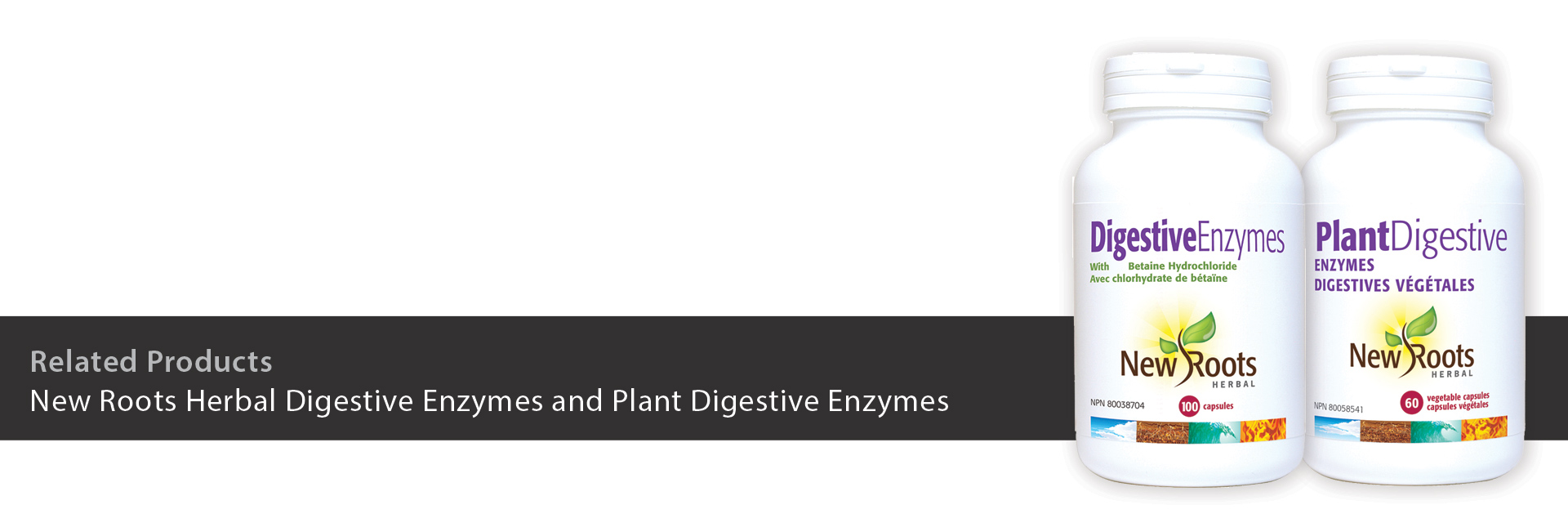New Roots Herbal Digestive Enzymes and Plant Digestive Enzymes