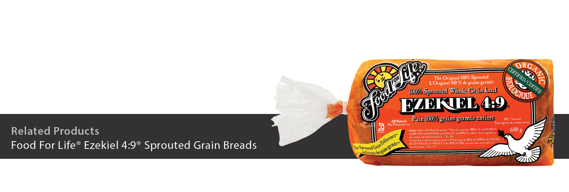 Food For Life Ezekiel 4:9 Sprouted Grain Breads