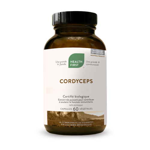 Cordyceps de Heath First, 60 capsules végétales