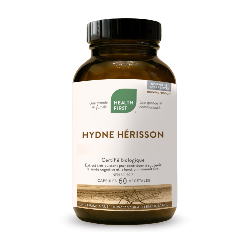 Hydne Hérisson de Health First, 60 capsules végétales