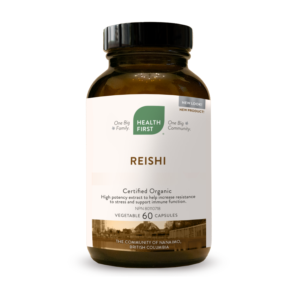 Health First Reishi, 60 vegetable capsules