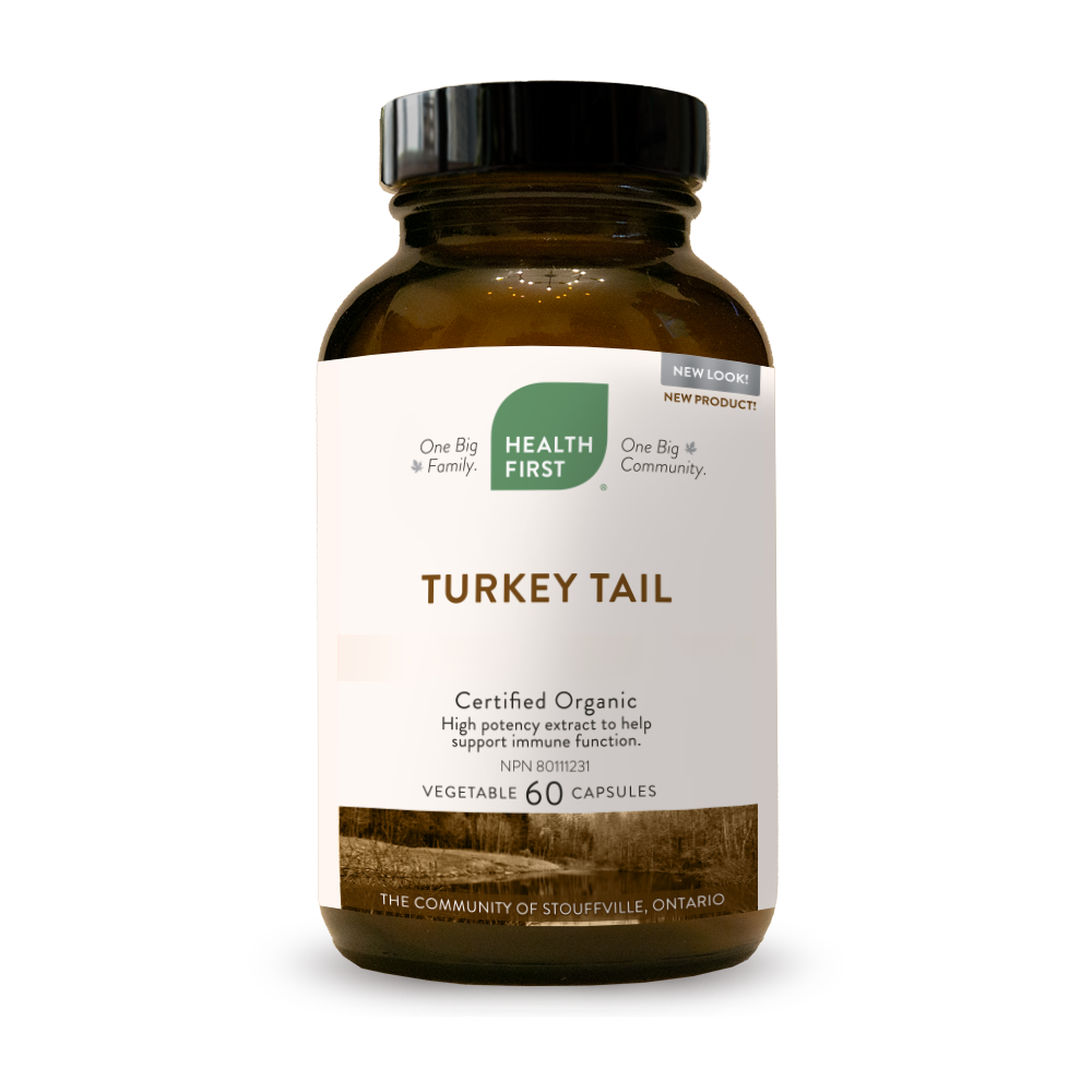 Health First Turkey Tail, 60 vegetable capsules
