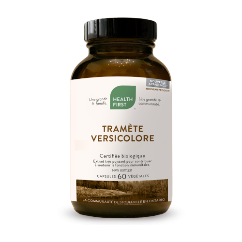 Tramète Versicolore de Health First, 60 capsules végétales