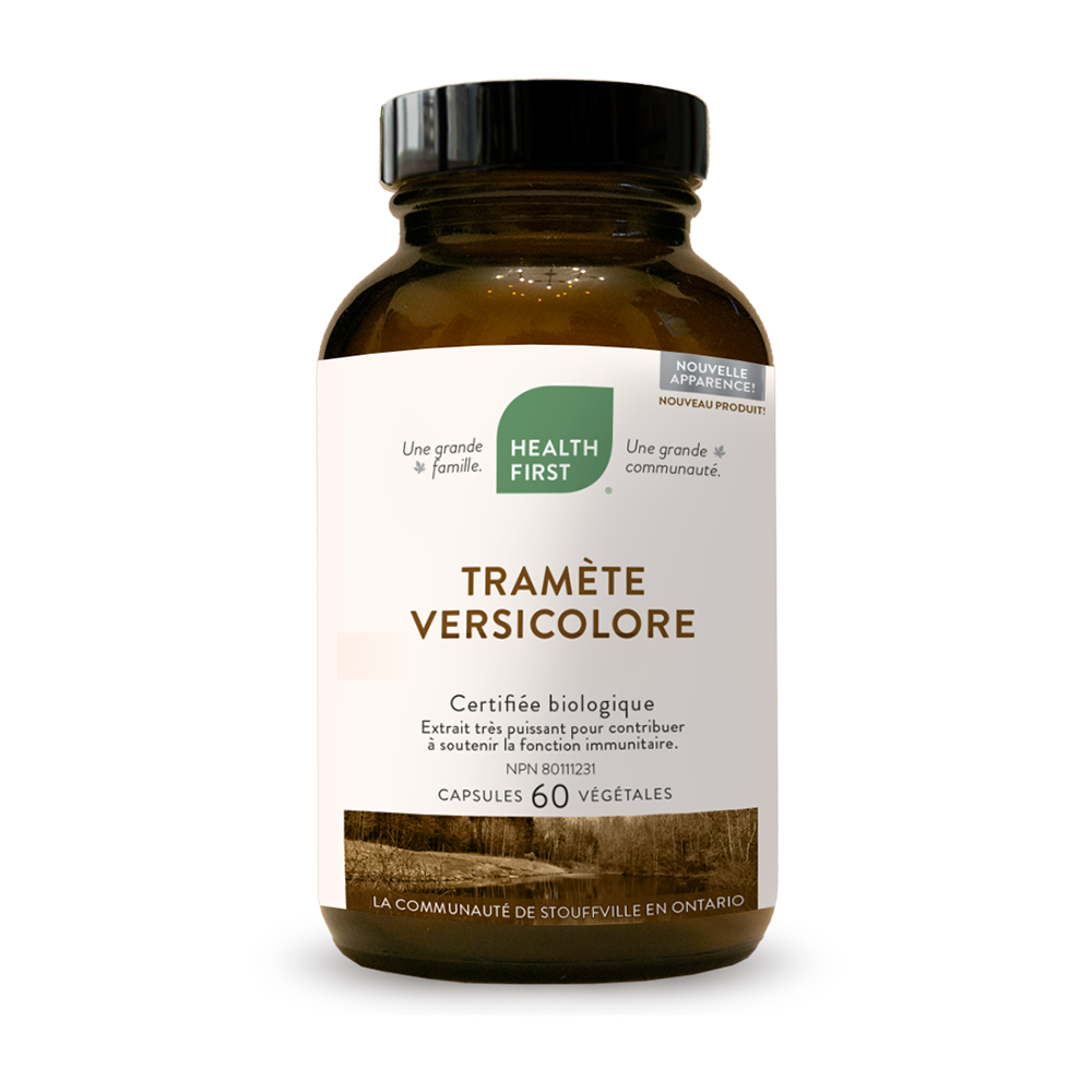 Tramète Versicolore de Health First, 60 capsules végétales