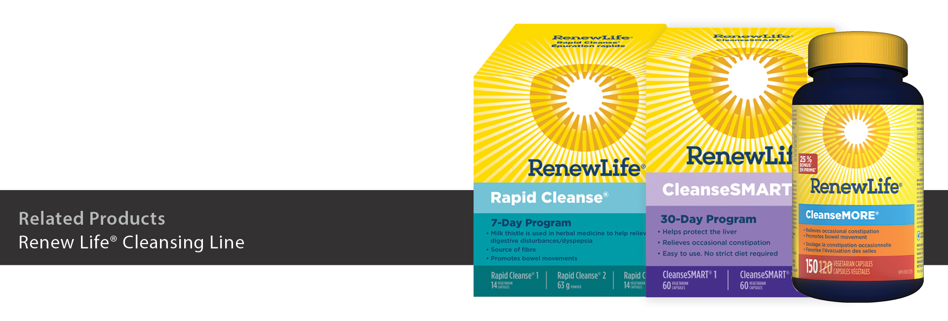 Renew Life Cleansing Line