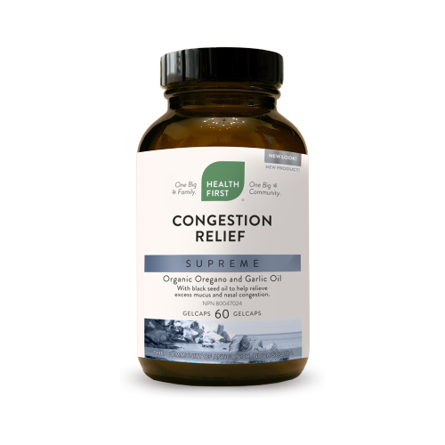Health First Congestion Relief Supreme, 60 gelcaps