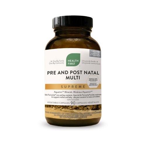 Health First Pre and Post Natal Multi Supreme, 90 vegetable capsules