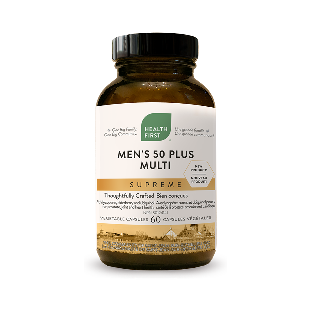 Health First Men's 50 Plus Multi Supreme, 60 vegetable capsules