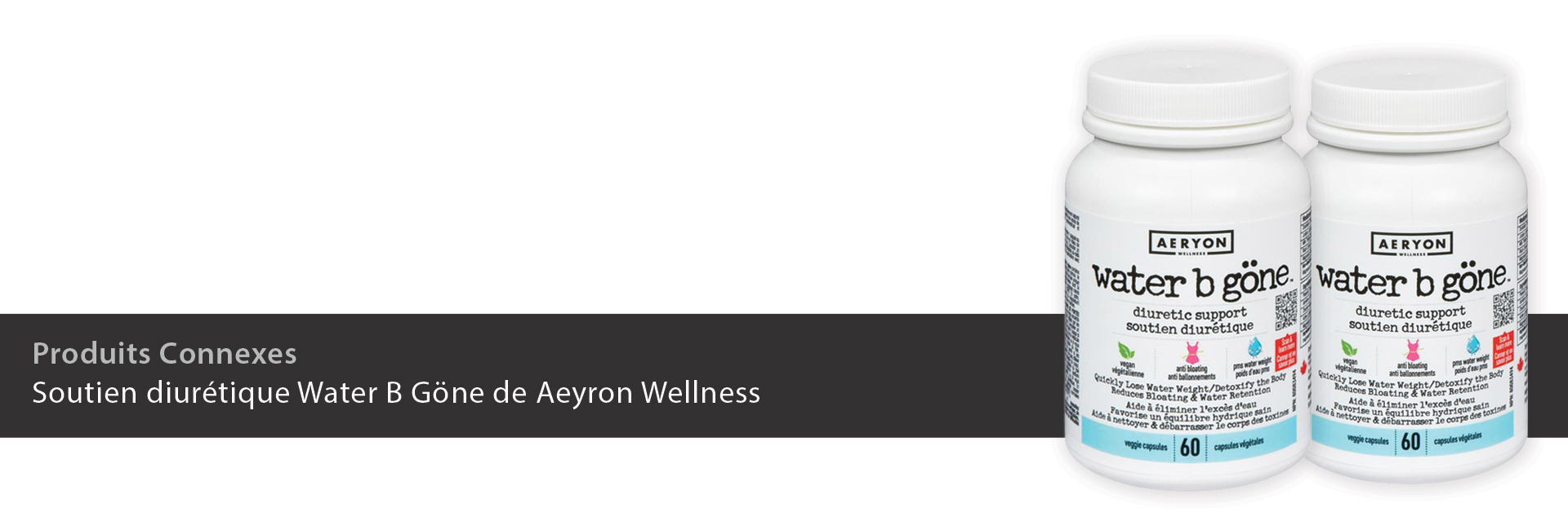 Soutien diurétique Water B Göne de Aeyron Wellness