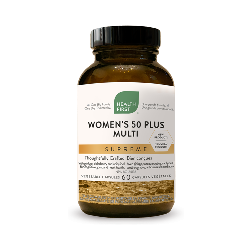 Health First Women's 50 Plus Multi Supreme, 60 vegetable capsules