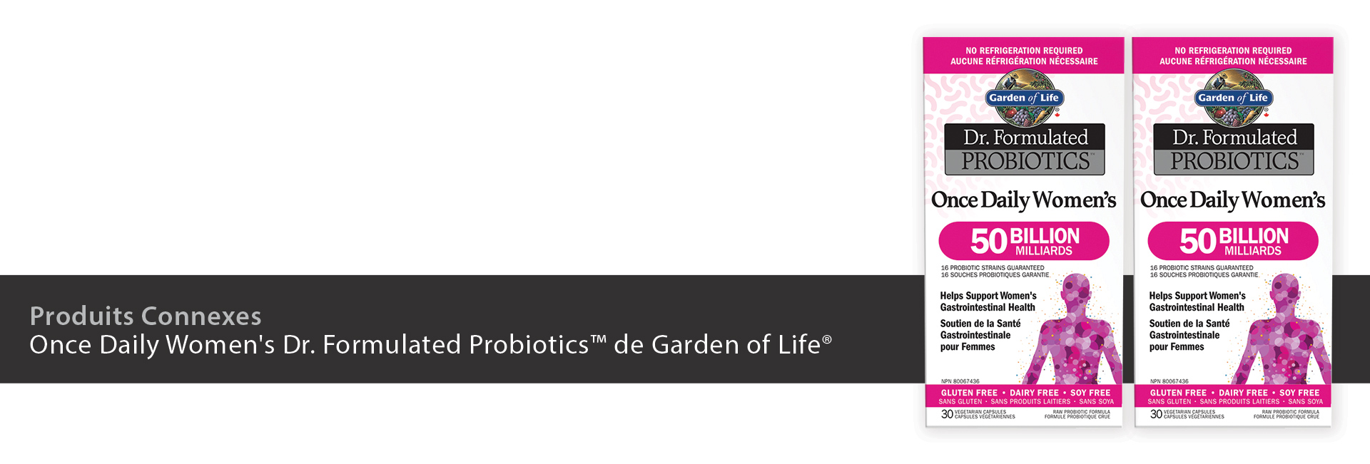 Once Daily Women's Dr. Formulated Probiotics™ de Garden of Life®