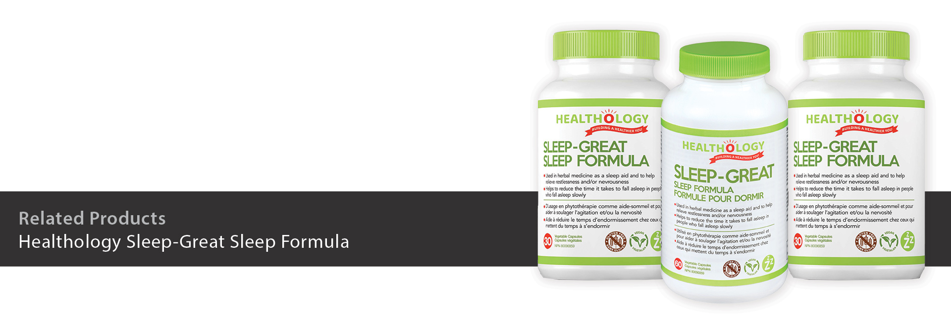 "Healthology Sleep-Great Sleep Formula"